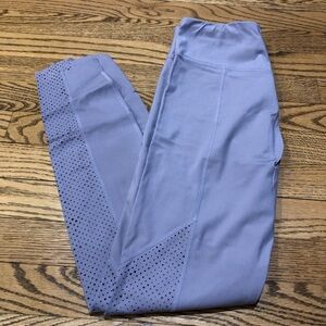 Varley Chester Leggings Laser Cut Lavender